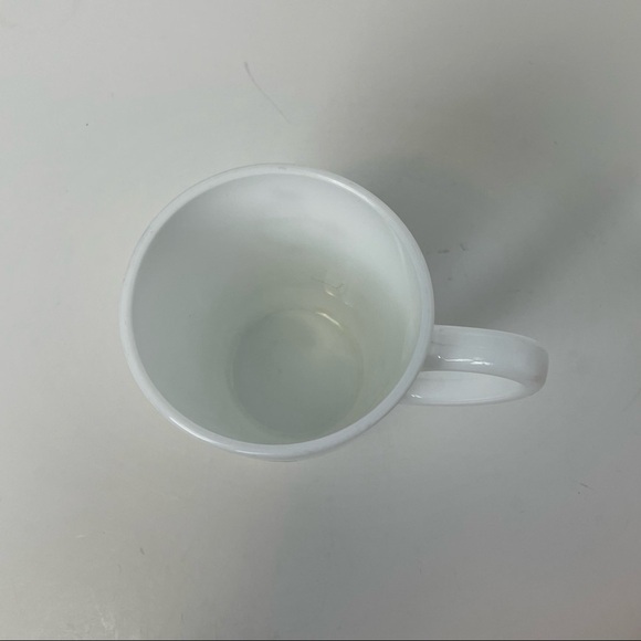 ARC France Luminarc Hickety Pickerty Hen Pair of Mugs Milk Glass - Picture 7 of 16